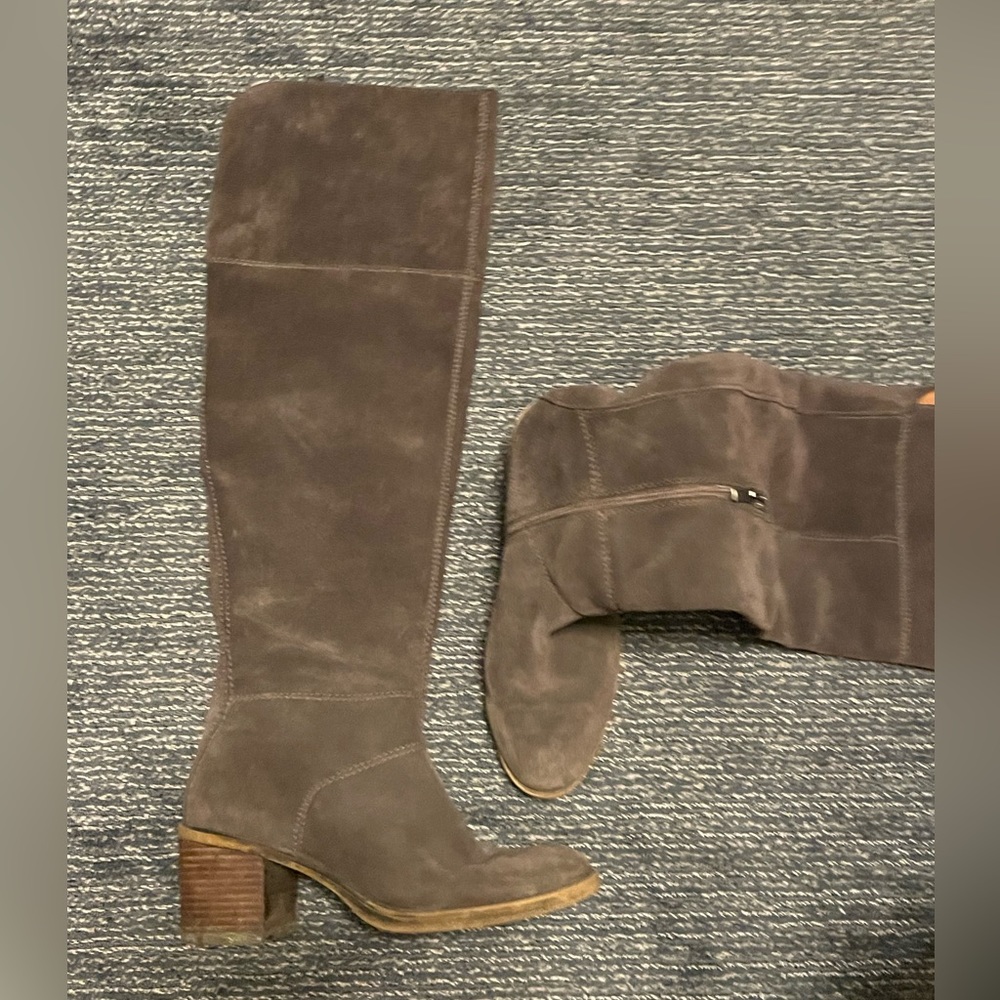 Lucky Brand Brown Knee-High Boots